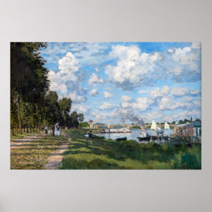 Affiche Claude Monet - Le bassin d'Argenteuil