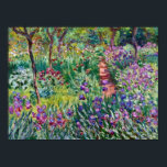 Affiche Claude Monet - Le jardin de l'artiste à Giverny<br><div class="desc">Claude Monet - Le jardin de l'artiste à Giverny</div>