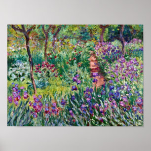 Affiche Claude Monet - Le jardin de l'artiste à Giverny