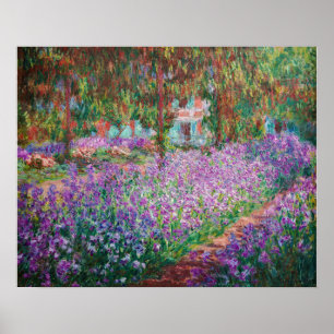 Affiche Claude Monet - Le jardin de l'artiste à Giverny