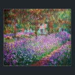 Affiche Claude Monet - Le jardin de l'artiste à Giverny<br><div class="desc">Jardin de l'artiste à Giverny / Le Jardin de l'artiste a Giverny - Claude Monet,  1900</div>