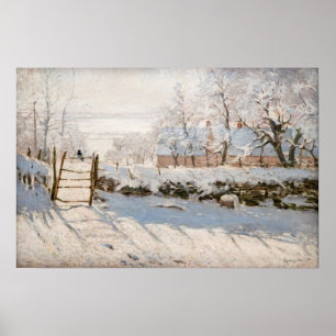 Affiche Claude Monet - Le Magpie