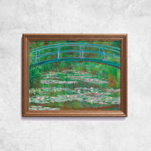 Claude Monet Le Pont Japonais Du Pied Vieux Art