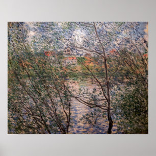 Affiche Claude Monet - Le Printemps à travers les branches