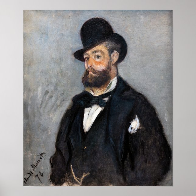Affiche Claude Monet - Leon Monet (Devant)