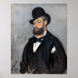 Affiche Claude Monet - Leon Monet