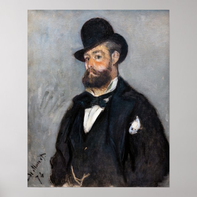 Affiche Claude Monet - Leon Monet (Devant)