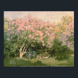 Affiche Claude Monet | Lilac in the Sun, 1873<br><div class="desc">Lilac in the Sun,  1873 | by Claude Monet | Art Location: Pushkin Museum,  Moscow,  Russia | French Artist | Image Collection Number: XIR182548</div>