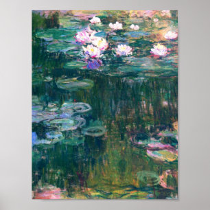 Affiche Claude Monet - Lys à eau, 1914