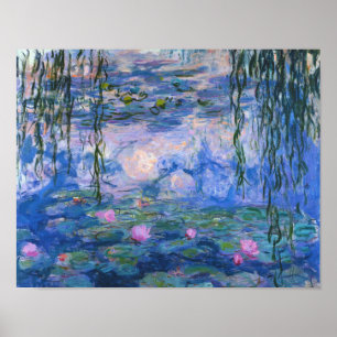 Affiche Claude Monet - Lys à eau, 1916