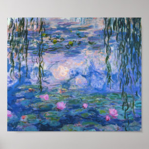 Affiche Claude Monet - Lys à eau, 1916