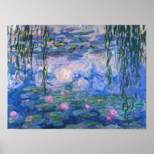 Affiche Claude Monet - Lys à eau, 1916