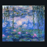 Affiche Claude Monet - Lys à eau, 1916<br><div class="desc">Claude Monet - Lys à eau,  1916</div>