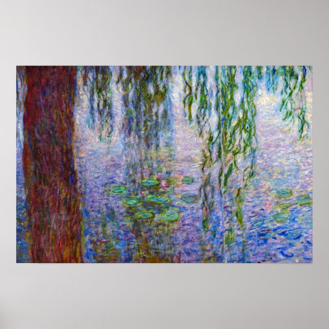 Affiche Claude Monet - Lys d'eau (Devant)