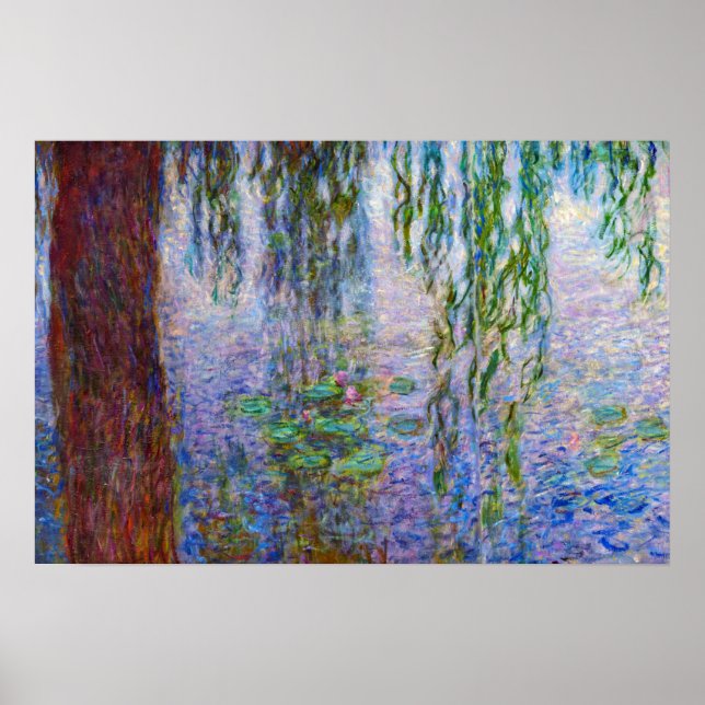 Affiche Claude Monet - Lys d'eau (Devant)