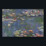 Affiche Claude Monet - Lys d'eau<br><div class="desc">Water Lilies par Claude Monet, 1916. Claude Monet a été un fondateur de la peinture impressionniste française, et le praticien le plus cohérent et le plus prolifique de la philosophie du mouvement d'exprimer ses perceptions avant la nature, surtout en ce qui concerne la peinture paysage en plein air. Le terme...</div>
