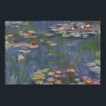 Affiche Claude Monet - Lys d'eau<br><div class="desc">Water Lilies par Claude Monet, 1916. Claude Monet a été un fondateur de la peinture impressionniste française, et le praticien le plus cohérent et le plus prolifique de la philosophie du mouvement d'exprimer ses perceptions avant la nature, surtout en ce qui concerne la peinture paysage en plein air. Le terme...</div>