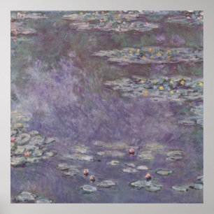 Affiche Claude Monet - Lys d'eau