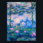 Affiche Claude Monet - Lys d'eau 1919<br><div class="desc">Claude Monet - Water Lilies 1919. La célèbre peinture artistique.</div>