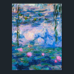 Affiche Claude Monet - Lys d'eau 1919<br><div class="desc">Claude Monet - Water Lilies 1919. La célèbre peinture artistique.</div>