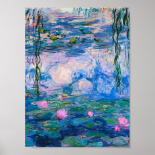 Affiche Claude Monet - Lys d'eau 1919