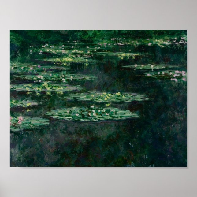 AFFICHE CLAUDE MONET - NÉNUPHAR (Devant)