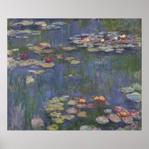 Affiche Claude Monet Nymphéas