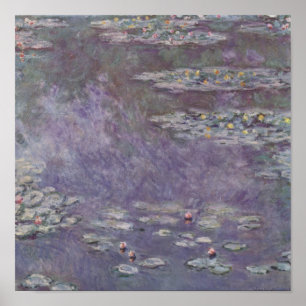 Affiche Claude Monet - Nymphéas