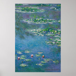 Affiche Claude Monet, Nymphéas