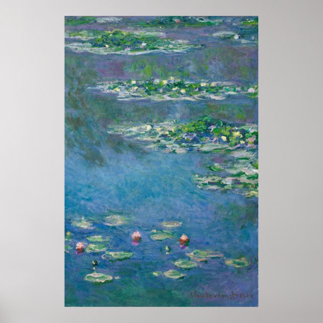 Affiche Claude Monet, Nymphéas (Devant)
