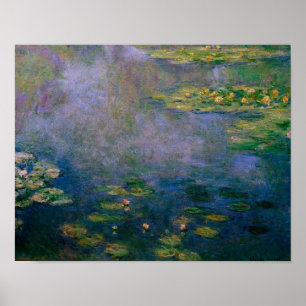 Affiche Claude Monet - Nymphéas