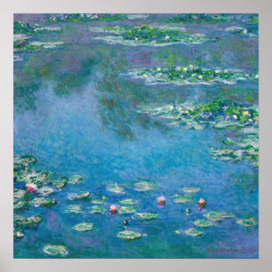 Affiche Claude Monet - Nymphéas 1906