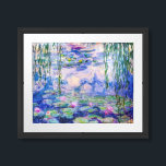 Affiche Claude Monet - Nymphéas / Nymphéas 1919<br><div class="desc">Nymphéas (W.1852) - Claude Monet,  Huile sur toile,  1916-1919</div>