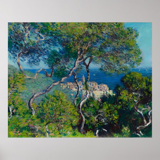 Affiche Claude Monet painting (Devant)