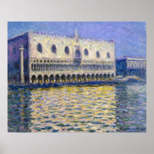 Affiche Claude Monet - Palais des Doges