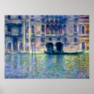 Affiche Claude Monet Palazzo da Mula à Venise