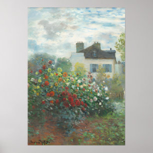 Affiche Claude Monet peinture