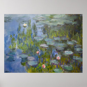 Affiche Claude Monet peinture
