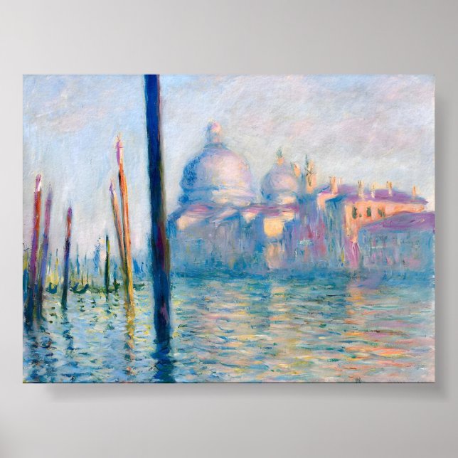 Affiche Claude Monet peinture (Devant)