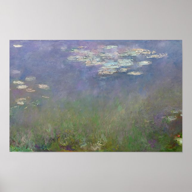 Affiche Claude Monet peinture (Devant)