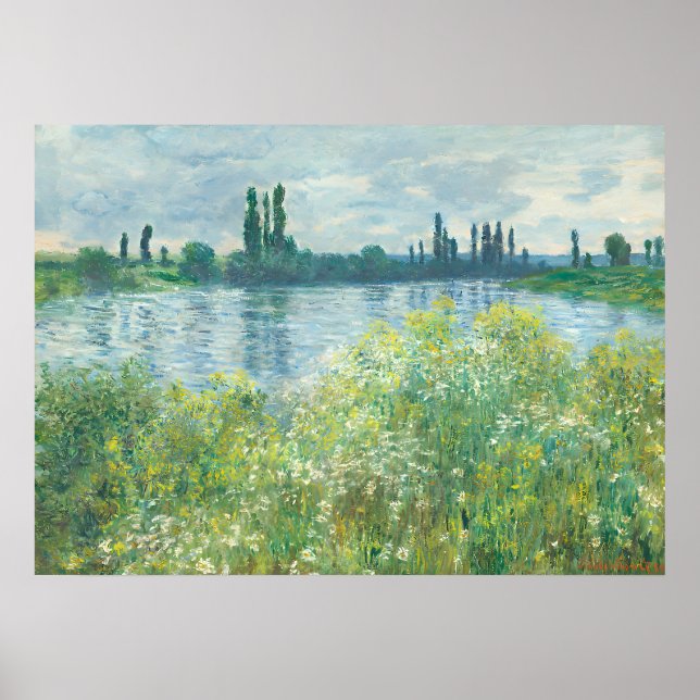 Affiche Claude Monet peinture (Devant)