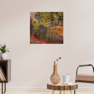 Affiche Claude Monet Pont japonais Giverny Art