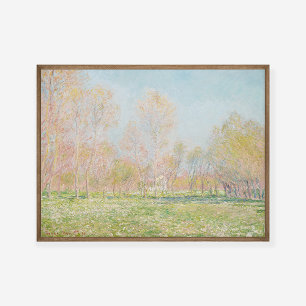 Affiche Claude Monet Spring In Giverny Peinture Art Print
