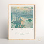 Affiche Claude Monet Sunrise, Marine Art Imprimer Vintage<br><div class="desc">Plongez dans le monde captivant de Claude Monet avec "Sunrise, Marine". Cette superbe impression d'art met en valeur l'essence de l'impressionnisme et de l'art, capturant le jeu de la lumière et de la couleur sur l'eau avec une beauté inégalée. Apportez le charme intemporel de l'oeuvre de Monet dans votre espace...</div>
