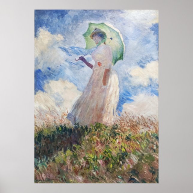 Affiche Claude Monet Suzanne Hoschedé (Devant)