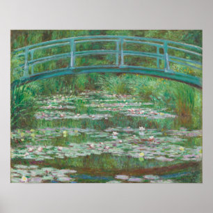 Affiche Claude Monet The Japanese Footbridge 1899