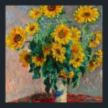 Affiche Claude Monet - Tournesols<br><div class="desc">Claude Monet - Tournesols</div>