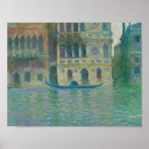 Affiche Claude Monet - Venise, Palazzo Dario