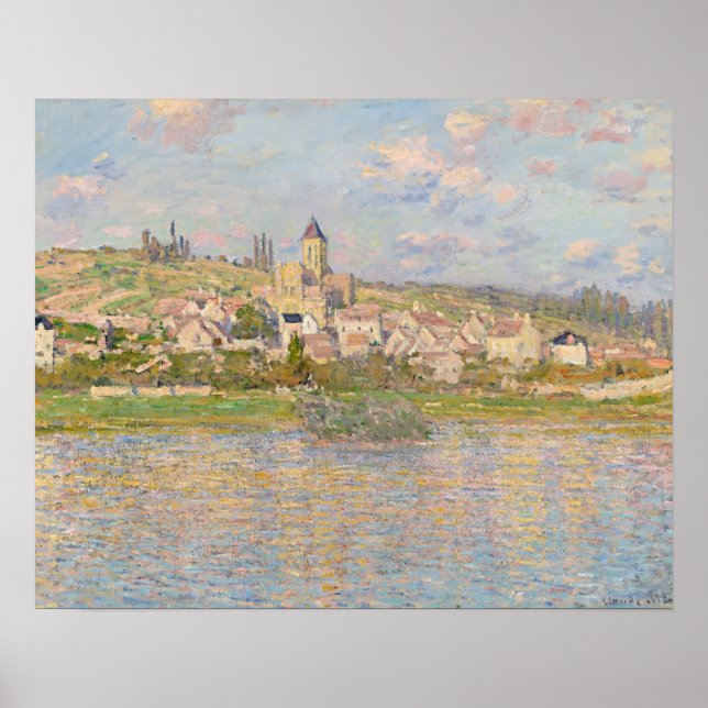 Affiche Claude Monet - Vétheuil (Devant)