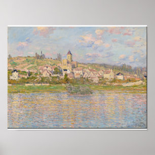 Affiche Claude Monet - Vetheuil
